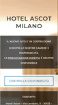 Mobile Screenshot of hotelascotmilano.it